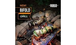 Ugniavietės Vargo: Sulankstomas grilis Vargo Titanium Biford Grill 20.5x20.5cm