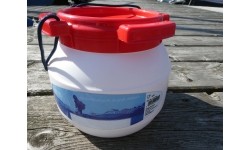 Išgyvenimo reikmenys ir jų rinkiniai BasicNature: Statinė BasicNature Wide Mouth 3.6L, balta