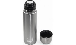 Termosai BasicNature: Termosas BasicNature Vacuum, 0.5L, nerūdijančio plieno