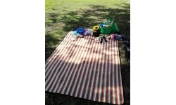 Stovyklavimo aksesuarai BasicNature: Pikniko paklotas BasicNature Outdoor, 200x150cm