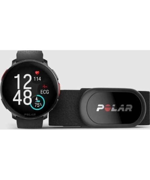 Laikrodžiai ir pulsometrai Polar: Polar Vantage V3 Premium Multisport Laikrodis su H10 širdies ritmo jutikliu