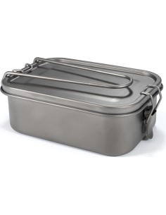 Dishes Origin Outdoors: "Origin Outdoors" pietų dėžutė 2 in 1 "Titanium
