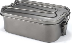 Indai Origin Outdoors: "Origin Outdoors" pietų dėžutė 2 in 1 "Titanium