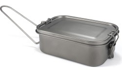 Indai Origin Outdoors: "Origin Outdoors" pietų dėžutė 2 in 1 "Titanium