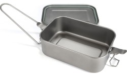 Indai Origin Outdoors: "Origin Outdoors" pietų dėžutė 2 in 1 "Titanium