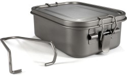 Indai Origin Outdoors: "Origin Outdoors" pietų dėžutė 2 in 1 "Titanium
