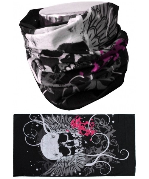 Scarves MTHDR: Neck Warmer MTHDR Scarf Skull Pink