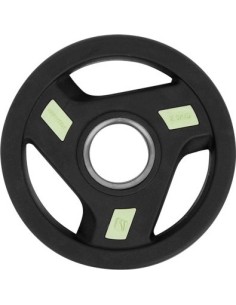 50 mm - Plieniniai svoriai padengti guma inSPORTline: Rubber-Coated Olympic Weight Plate inSPORTline Herk OL 2.5 kg 50 mm