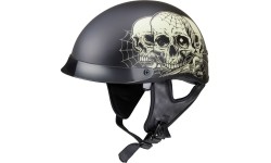 Open Face Helmets W-TEC: Motociklininko šalmas W-TEC Black Heart Rednut