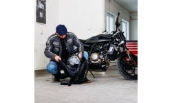 Morcycle Backpacks W-TEC: Kietasvorė motociklo kuprinė W-TEC Shellter