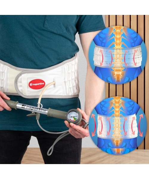 Posture correctors  inSPORTline: Dekompresinis juosmens įtvaras inSPORTline Ronyo