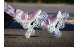 Fixed size rollers Powerslide: Riedučiai Powerslide Phuzion Argon Rose 100 Trinity