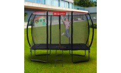 Trampoline Safety Nets inSPORTline: Apsauginis tinklas be polių batutui inSPORTline QuadJump PRO, 244x335cm
