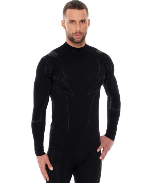 Marškiniai ilgomis rankovėmis Brubeck: Men’s Thermal Motorcycle T-Shirt Brubeck Cooler LS11800