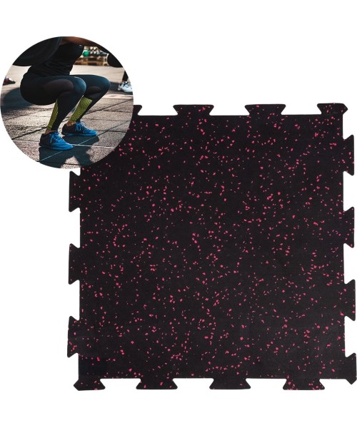 Čiužiniai sportui inSPORTline: Heavy Duty Floor Mat inSPORTline Puzeko 50 x 50 x 1 cm