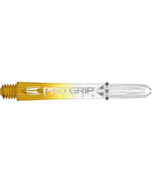 Shafts Target: Dart Shaft Target Pro Grip Vision Yellow Intermediate – 3-Pack