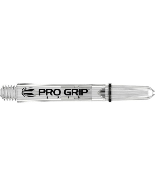 Shafts Target: Dart Shafts Target Pro Grip Spin Clear Short – 3-Pack