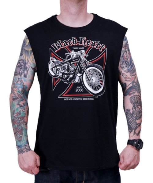 Men's T-Shirts Black Heart: Marškinėliai be rankovių BLACK HEART Grinder