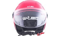 Open Face Helmets W-TEC: Atviras šalmas W-TEC Bareiro Amaranto