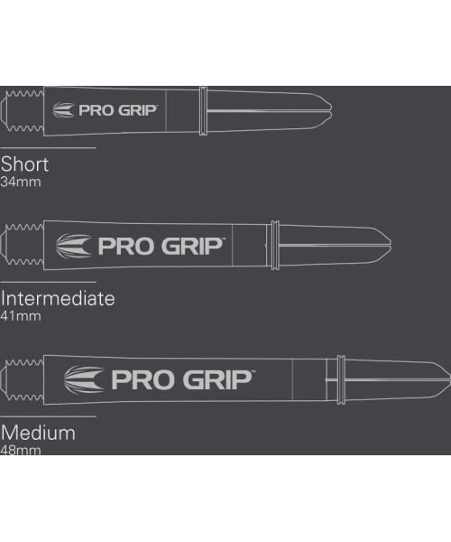 Shafts Target: Dart Shaft Target Pro Grip Icon Phil Taylor Medium - 3 vnt.
