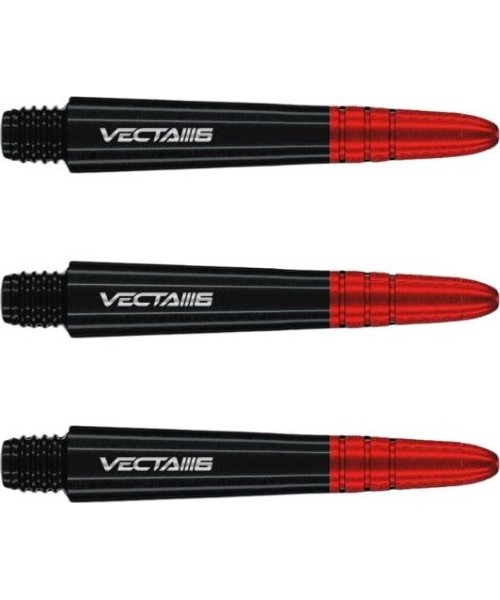 Velenai Winmau: Dart Shafts Winmau Vecta Short Blade Black