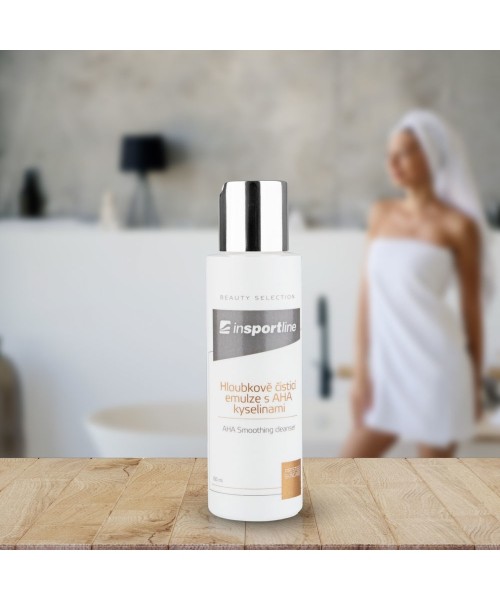Odos priežiūros kosmetika inSPORTline: Deep cleansing emulsion inSPORTline with AHA acids 100 ml