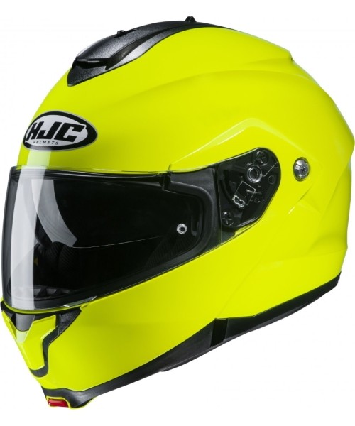 Moduliniai šalmai HJC: Motociklininko šalmas HJC C91 Fluo Green