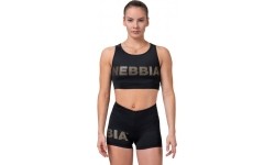 Women's Tops and Tank Tops Nebbia: Moteriška palaidinė Nebbia Gold Mesh 830