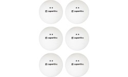 Table Tennis Balls inSPORTline: Stalo teniso kamuoliukai inSPORTline Elisenda S2 – 6vnt.