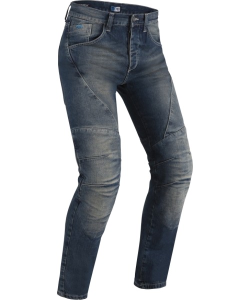 Men's Motorcycle Jeans PMJ Promo Jeans: Vyriški moto džinsai PMJ Dallas