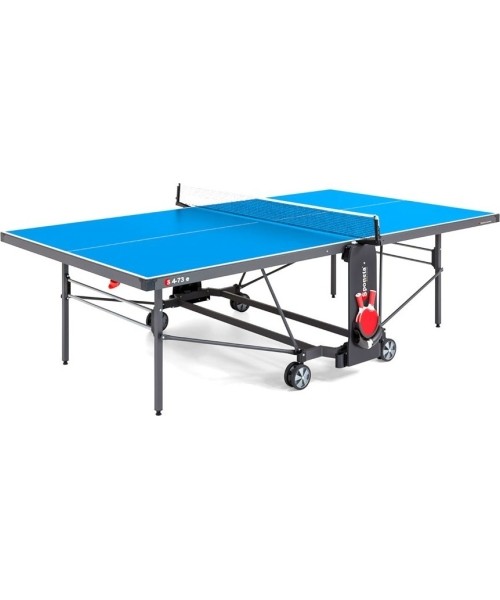 Indoor Table Tennis Tables Sponeta: Lauko stalo tenisas, Sponeta S4-73 e, mėlynos spalvos