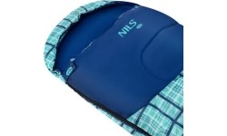 Sleeping Bags Nils Camp: NC2009 MĖLYNAS LANGUOTAS MIEGMAIŠIS NILS CAMP