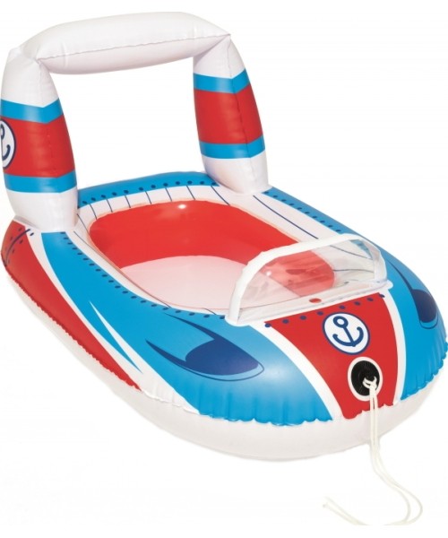 Pripučiami gultai Bestway: Children’s Inflatable Spaceship Ride-On Bestway Baby Boat