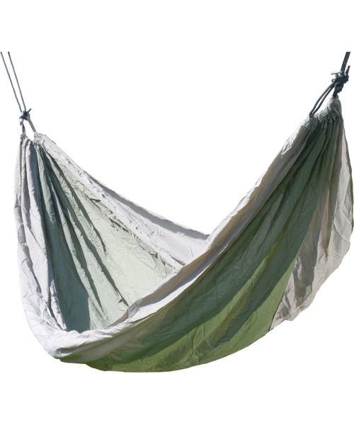 Hamakai Cattara: Hamakas Cattara Nylon – žalias-rudas 275 x 137 cm