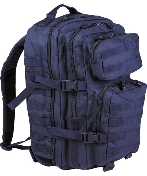 Turistinės kuprinės ir krepšiai MIL-TEC: DARK BLUE BACKPACK US ASSAULT LARGE