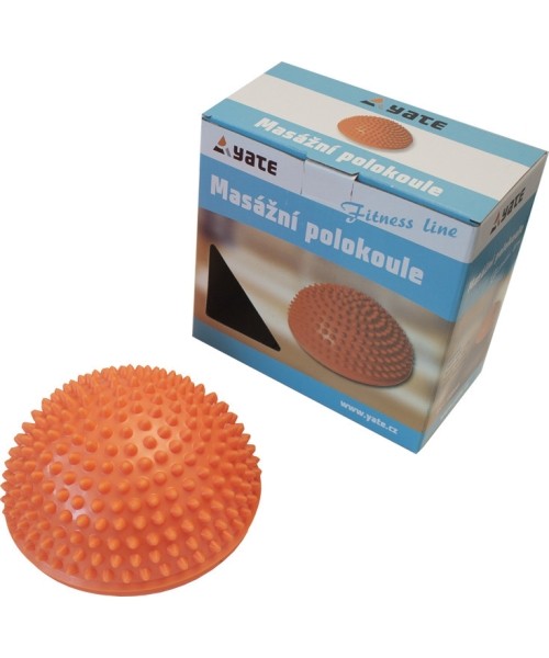 Smulkūs masažuokliai Yate: Masažuoklis Yate Spiky Half Ball, 16 cm