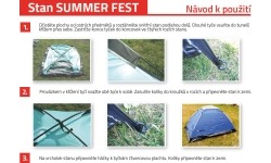 Palapinės Yate: Palapinė Yate Summer Fest, mėlyna