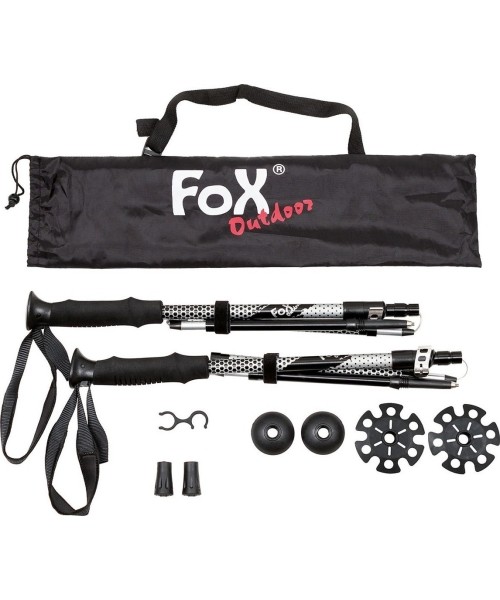 Nordic Walking Poles FoxOutdoor: Aluminium Trekking Poles FoxOutdoor Haidel