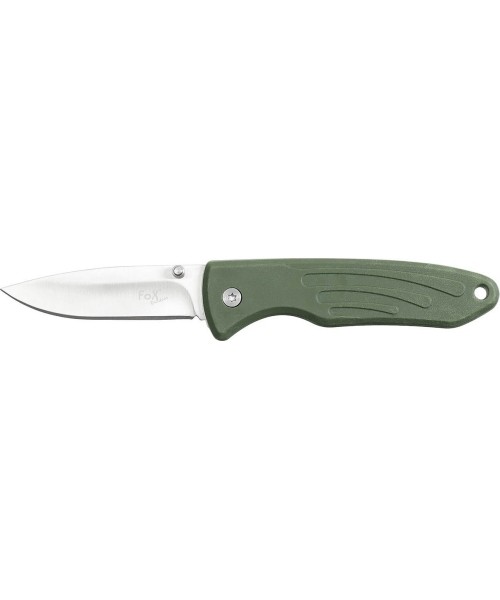 Hunting and Survival Knives FoxOutdoor: Jack Knife FoxOutdoor - Green, TPR Handle