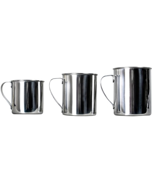 Canteens and Mugs BasicNature: Nerūdijančio plieno puodelis BasicNature, poliruotas, 0.2L
