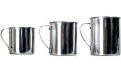 Canteens and Mugs BasicNature: Nerūdijančio plieno puodelis BasicNature, poliruotas, 0.2L
