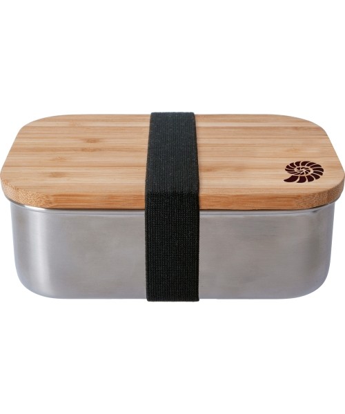 Dishes Origin Outdoors: Lunchbox Origin Outdoors Bamboo, 0.8L, Stainless Steel