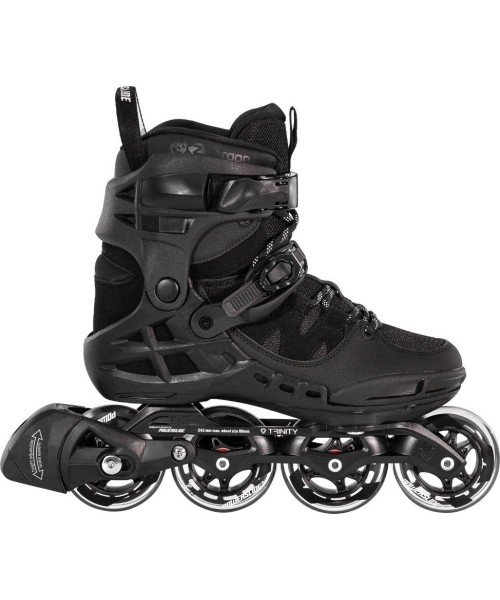 Fixed size rollers Powerslide: Riedučiai Powerslide Phuzion Argon Black 80 Trinity