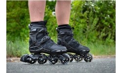 Fixed size rollers Powerslide: Riedučiai Powerslide Phuzion Argon Black 80 Trinity