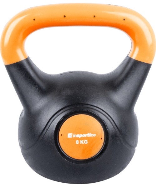 Neoprene Kettlebells inSPORTline: Dumbbell inSPORTline Vin-Bell Dark 8 kg