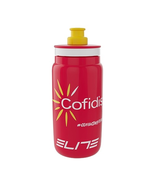 Gertuvės ir puodeliai Elite: Gertuvė Elite Fly Teams Cofidis, 2021, 550ml