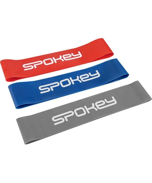 Elastinės juostos-kilpos Spokey: Pasipriešinimo gumų rinkinys Spokey Flex Set 921007, 50 x 5 cm