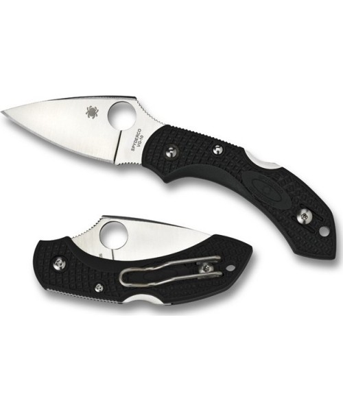 Medžiokliniai ir išgyvenimo peiliai Spyderco, Inc.: Kišeninis peiliukas Spyderco C28PBK2 Dragonfly 2, juodas