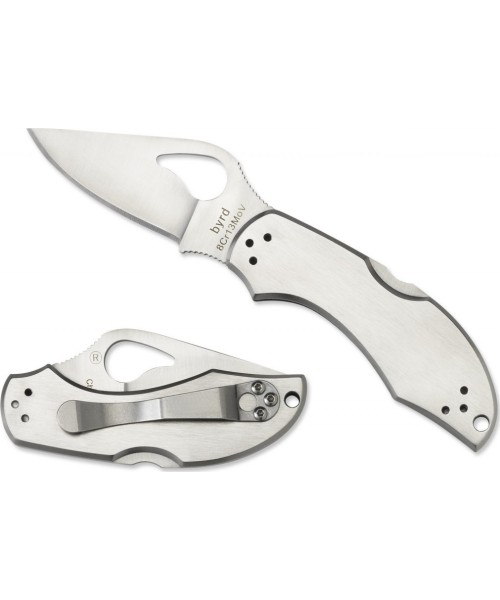 Hunting and Survival Knives Spyderco, Inc.: Folding Knife Spyderco BY10P2 Robin 2, Stainless