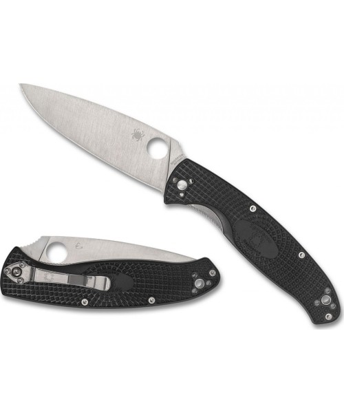 Medžiokliniai ir išgyvenimo peiliai Spyderco, Inc.: Sulankstomas peilis Spyderco C142PBK Resilience, FRN